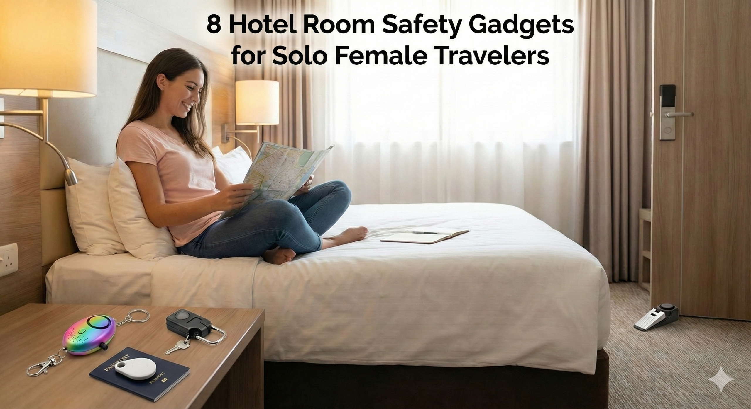 8 Hotel Room Safety Gadgets for Solo Female Travelers.