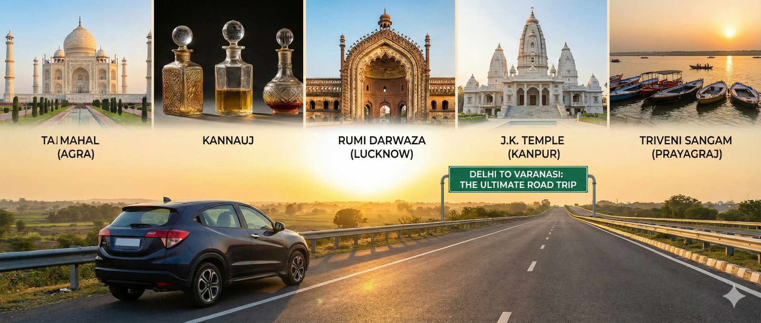 5 Best Stopovers on a Delhi to Varanasi Road Trip