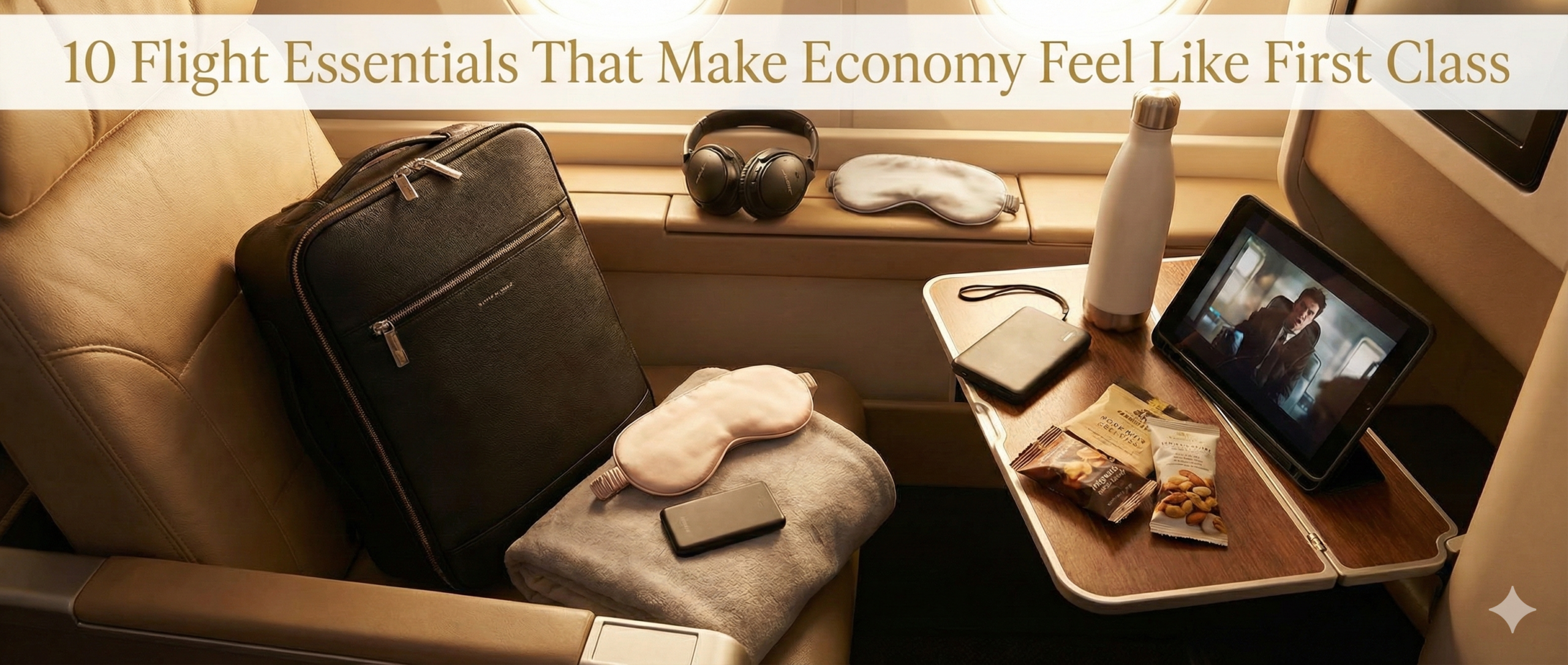10 Flight Essentials That Make Economy Feel Like First Class