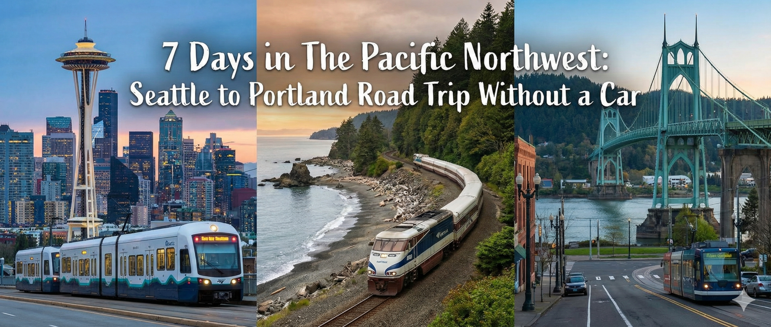 7 Days in The Pacific Northwest: Seattle to Portland Road Trip Without a Car