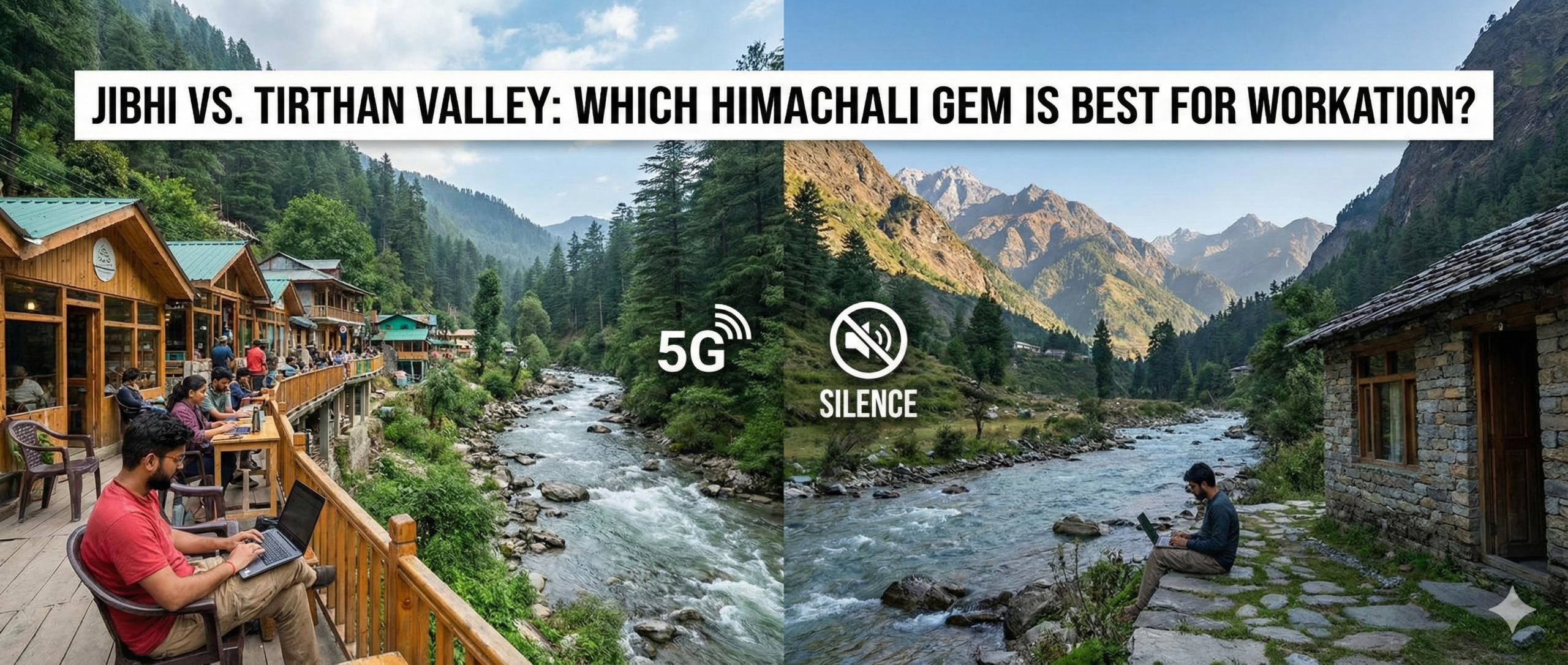 Jibhi vs. Tirthan Valley: Which Himachali Gem is Best for Workation?