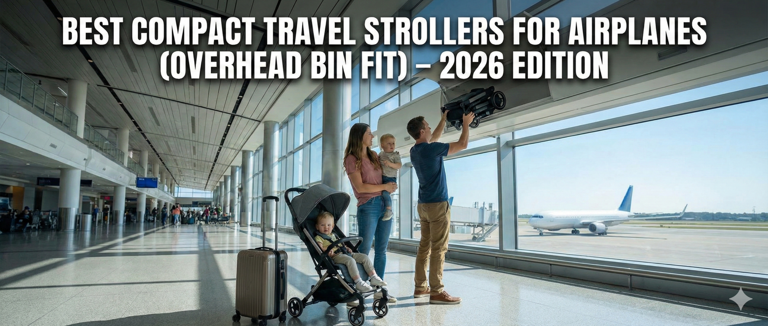 Best Compact Travel Strollers for Airplanes (Overhead Bin Fit)