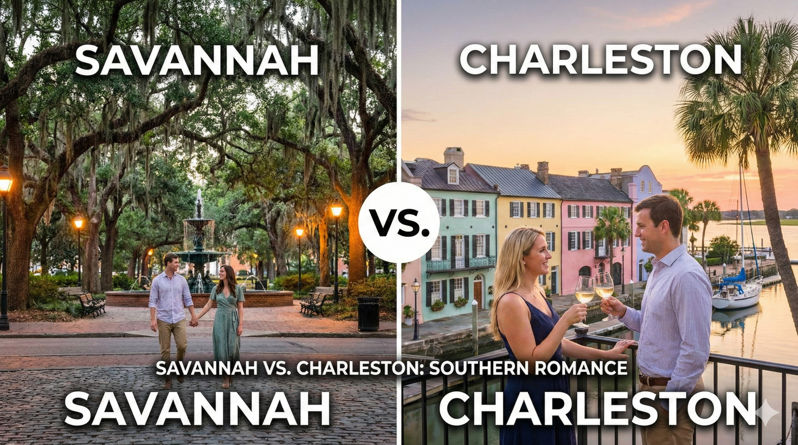 Savannah vs. Charleston: Which Southern City is Best for Couples?