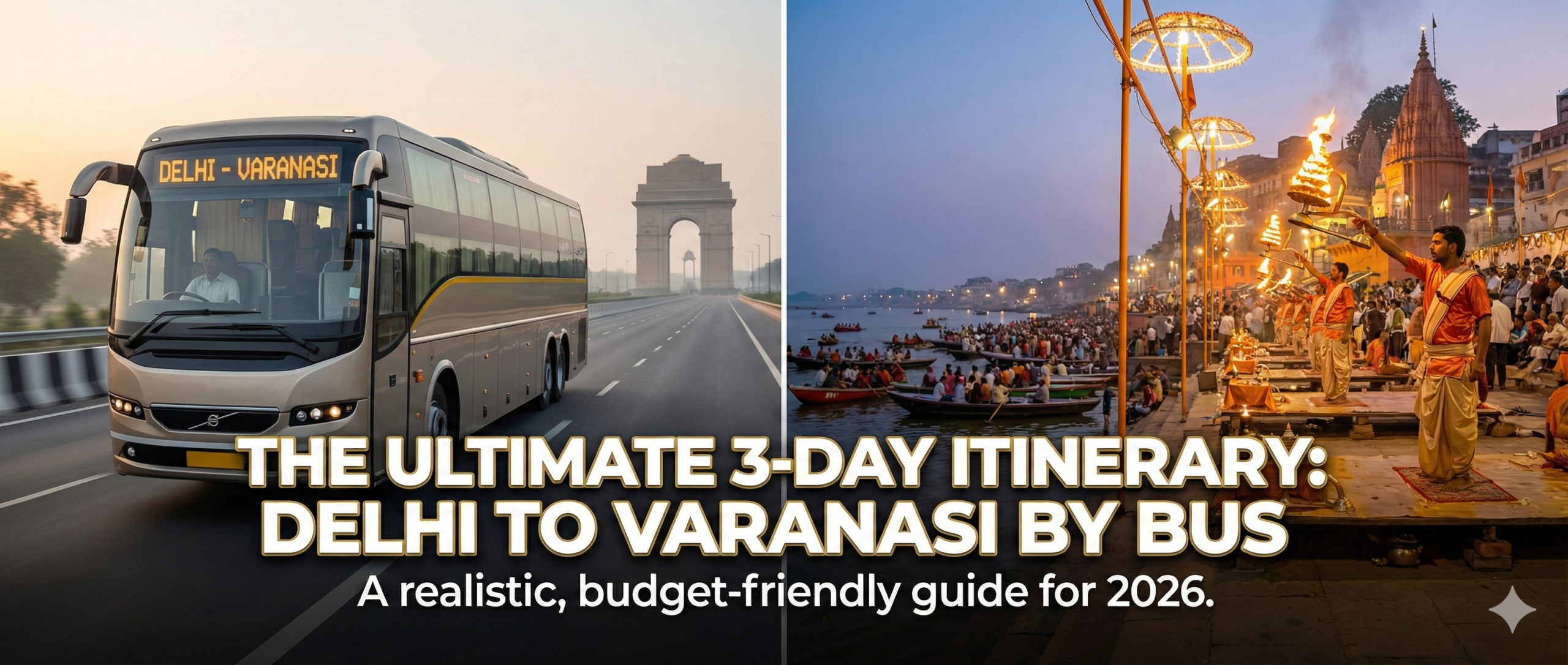 The Ultimate 3-Day Itinerary: Delhi to Varanasi by Bus