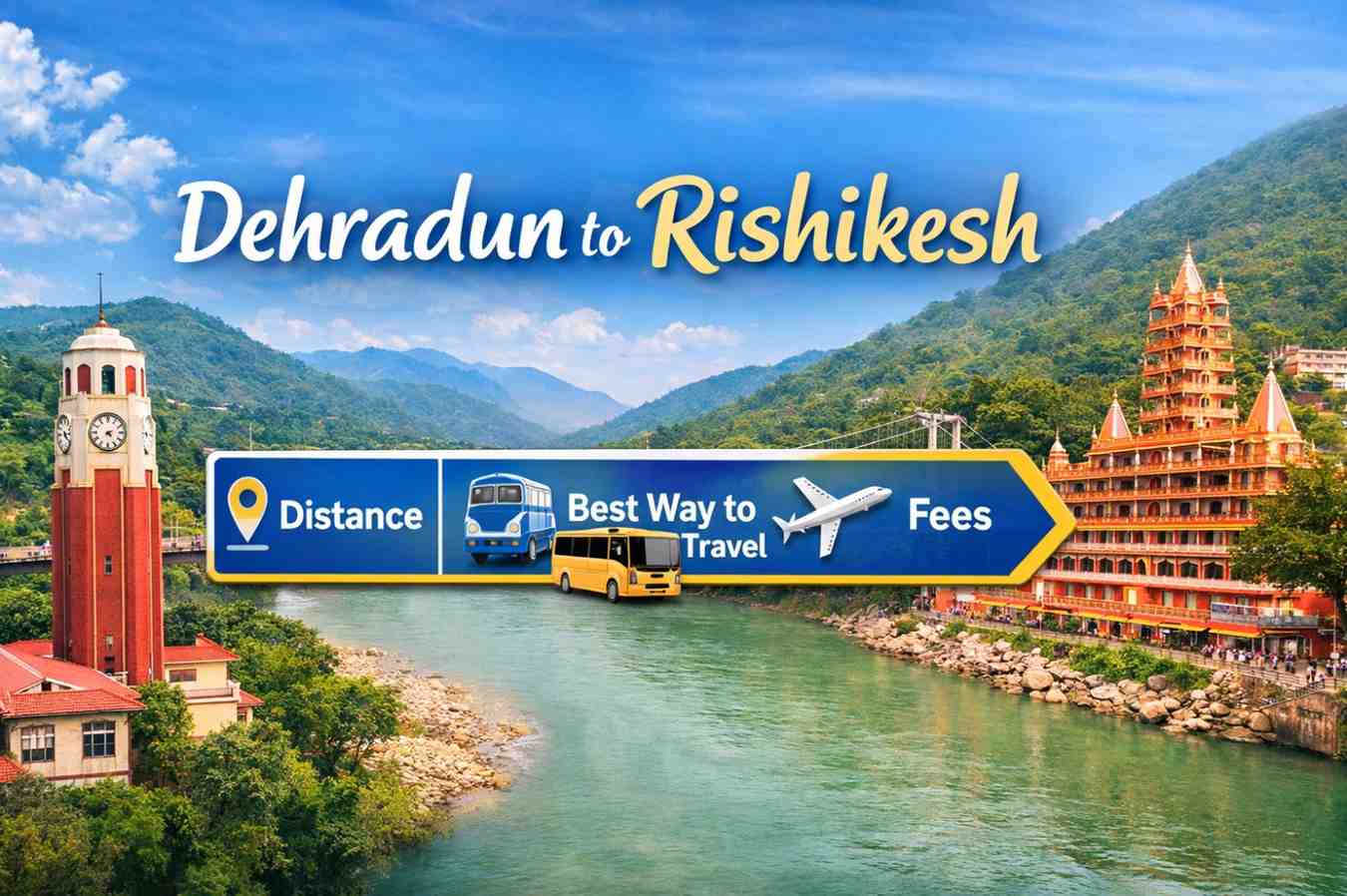 Dehradun to Rishikesh