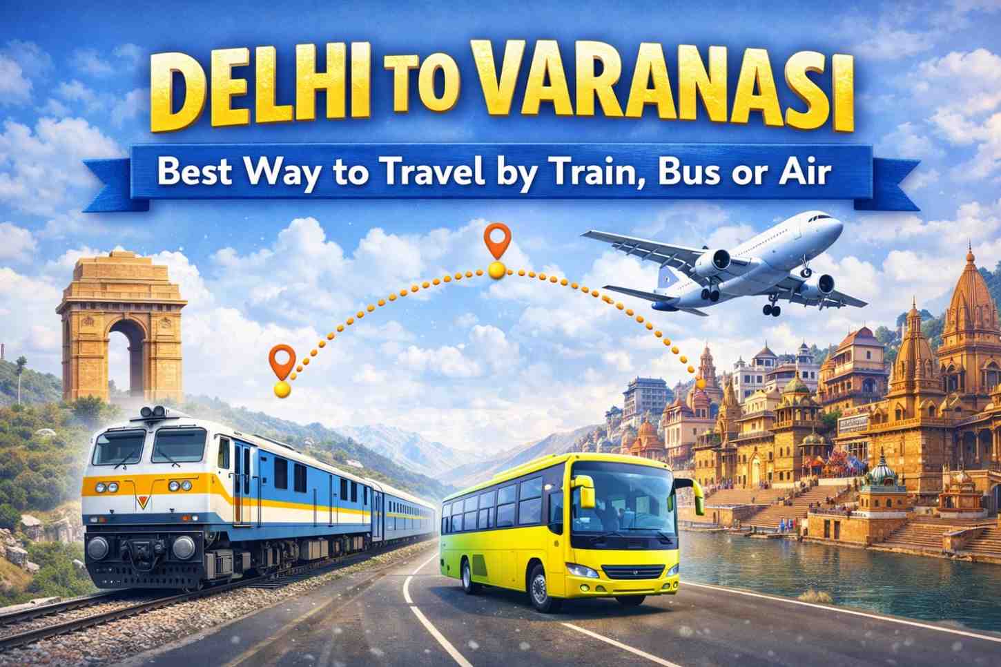 Delhi to Varanasi dream trip guides