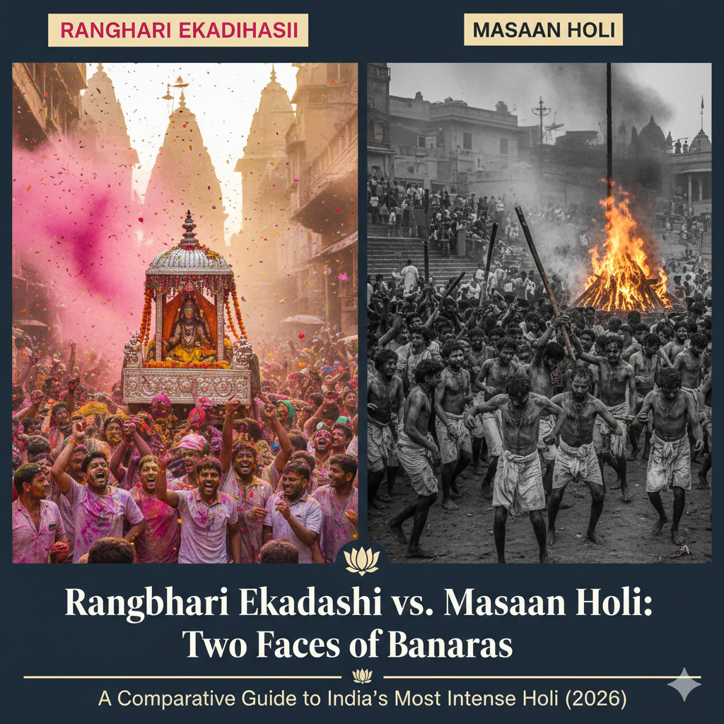 Rangbhari Ekadashi vs. Masaan Holi: Understanding the Two Faces of Banaras Holi
