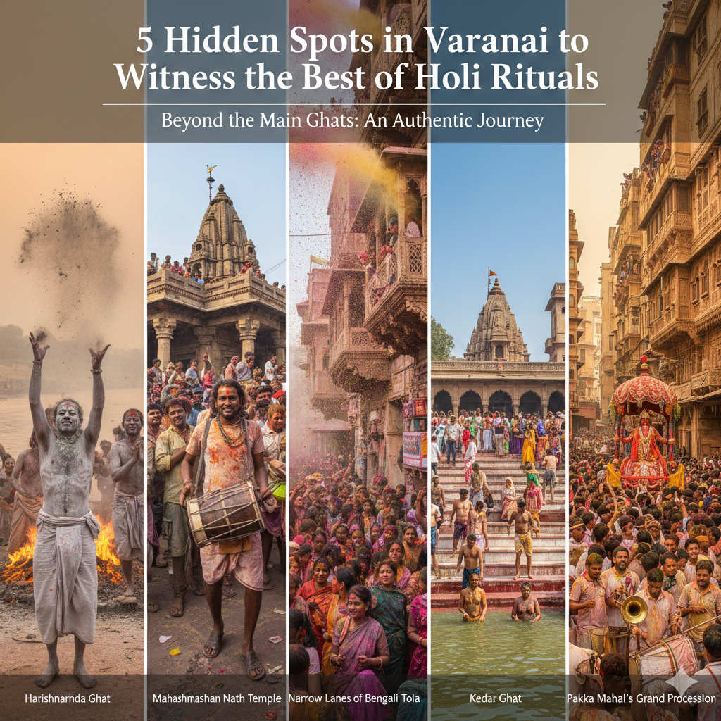 Varanasi Holi: 5 Hidden Spots for the Most Authentic Rituals