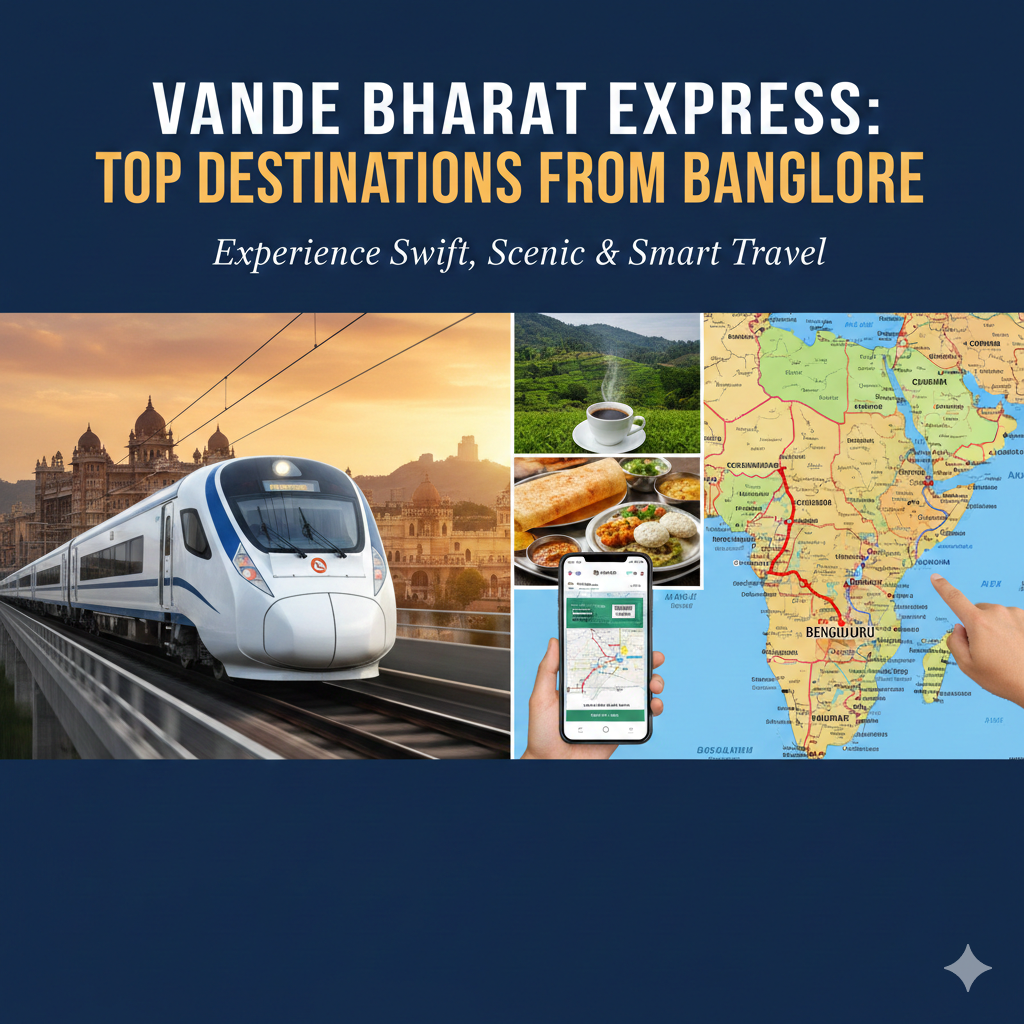 Vande Bharat Destinations from Bangalore: Best Routes & 2-Day Trips (2026)