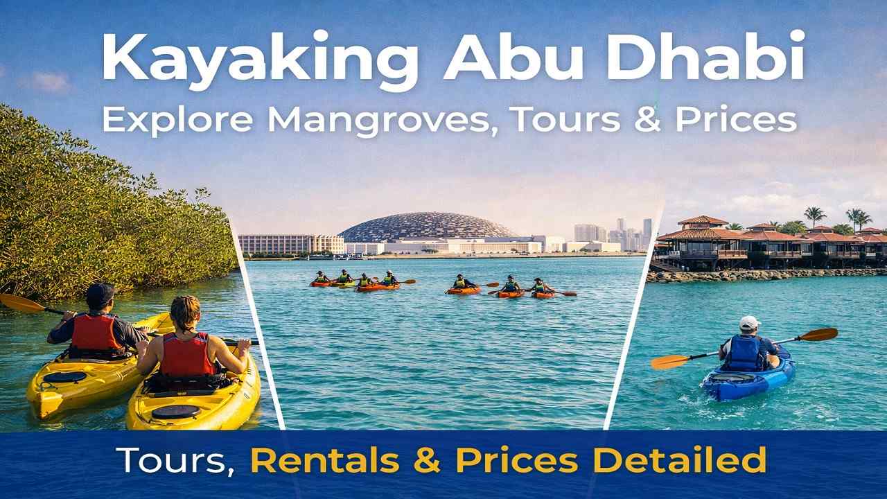 Kayaking in Abu Dhabi