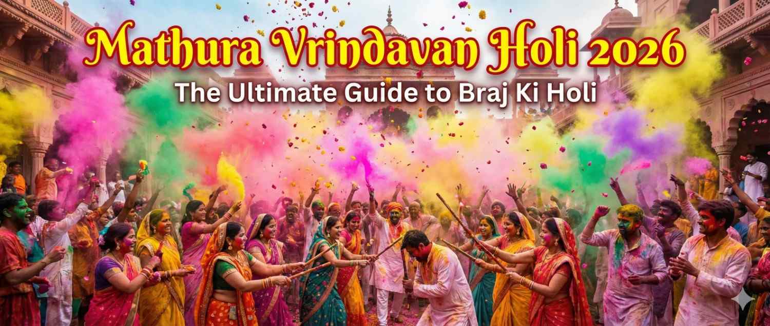 Mathura Vrindavan Holi 2026