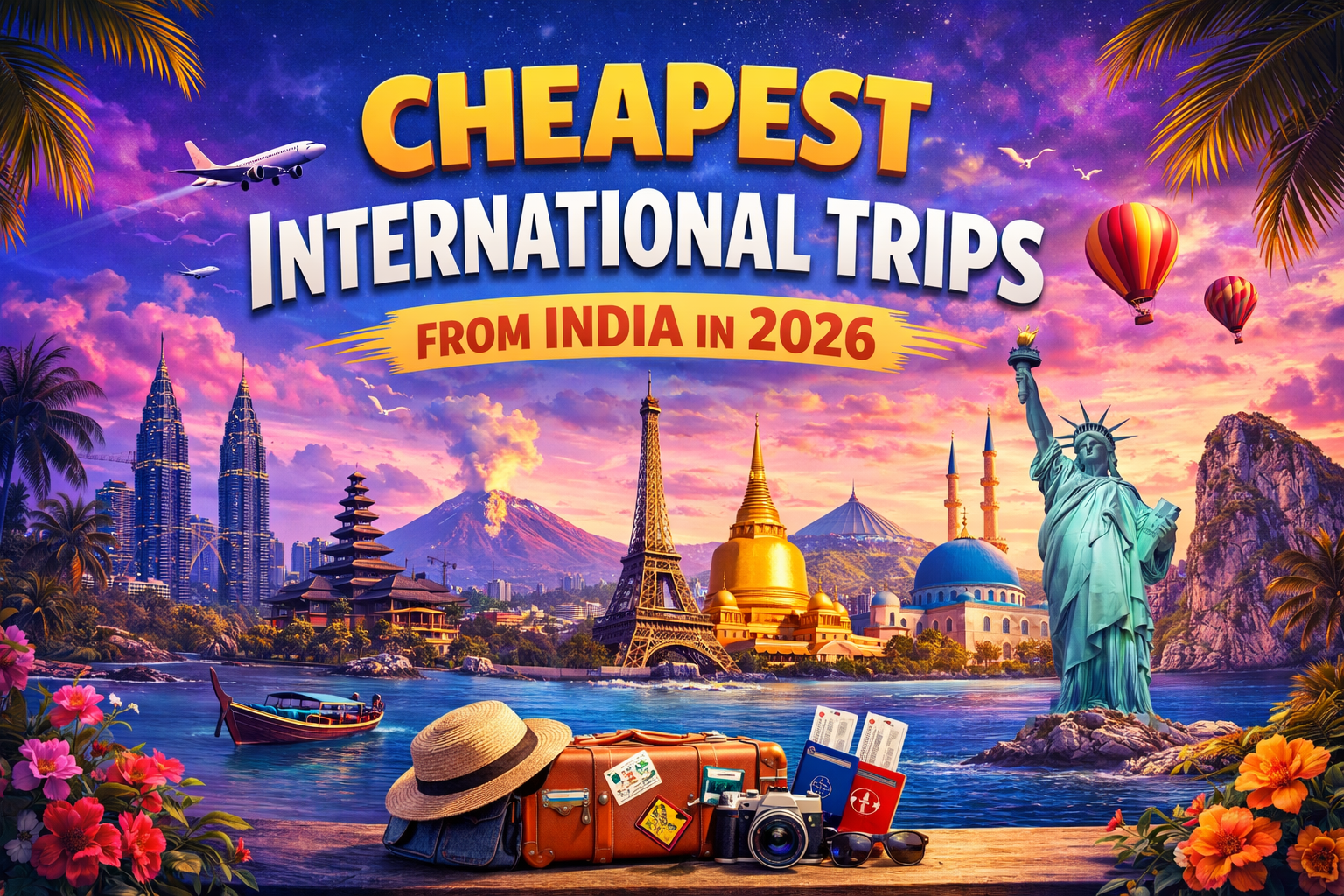 international trips from India in 2026
