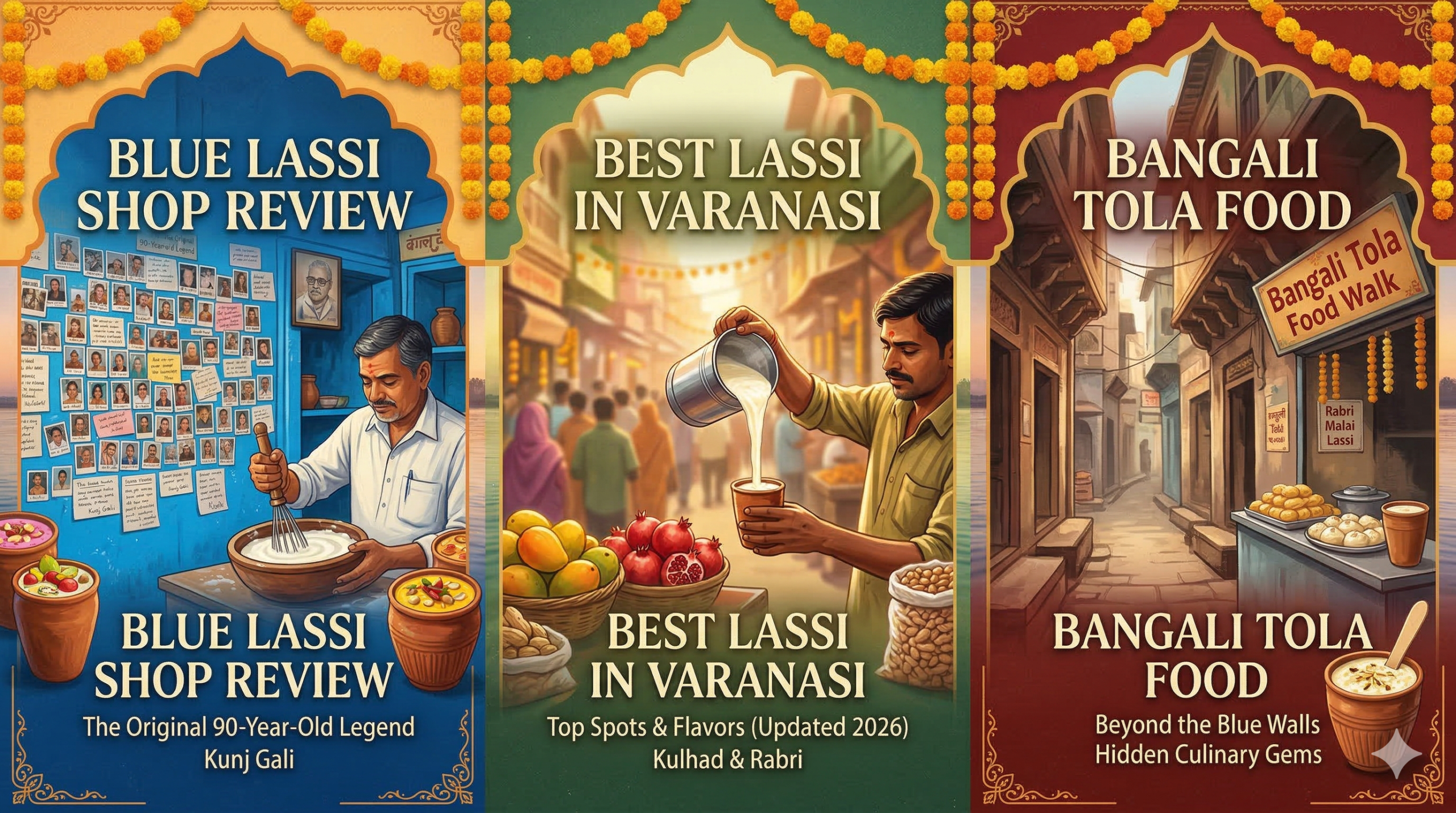 Where to Find the Best Blue Lassi in Varanasi