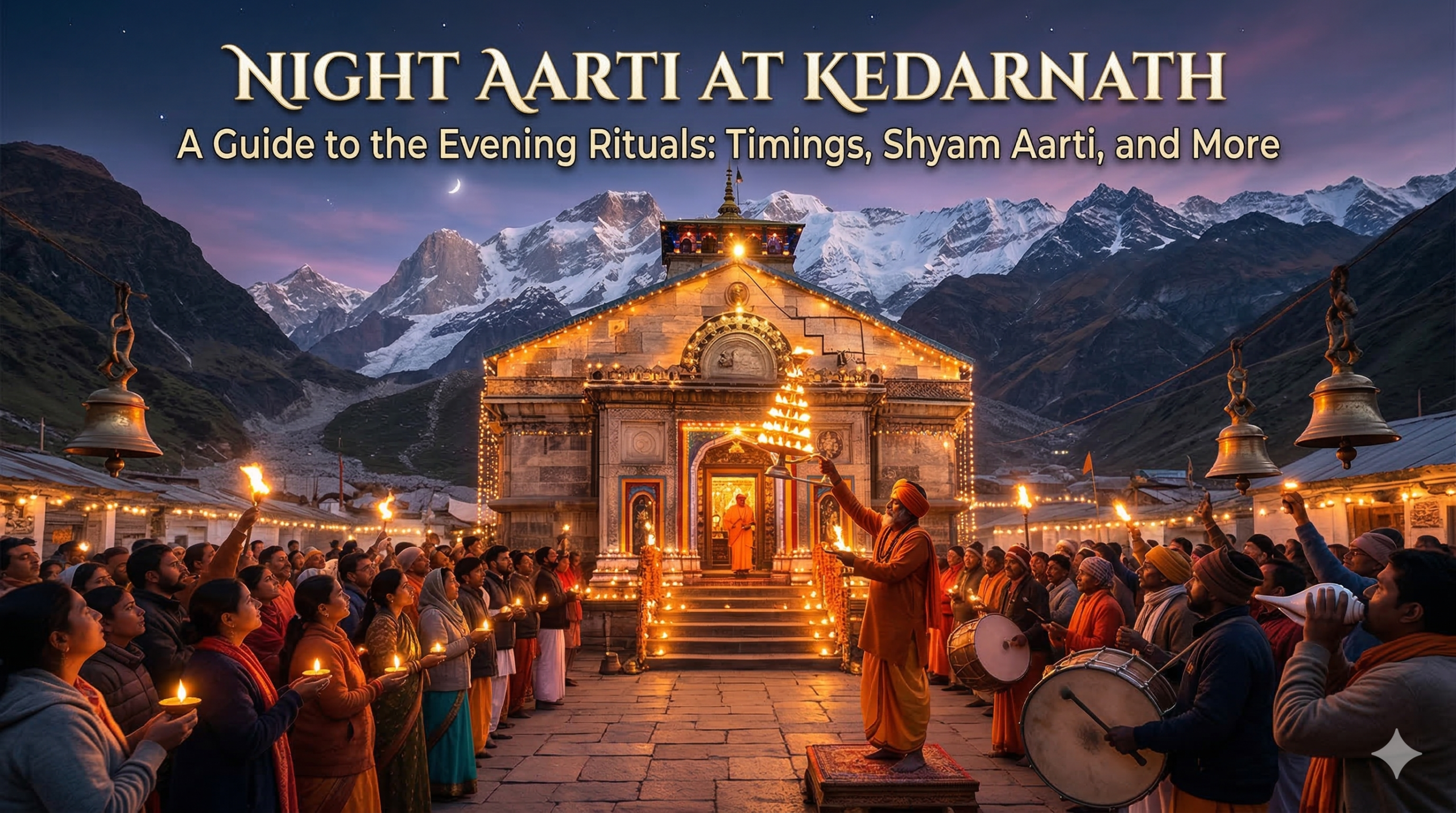 Night Aarti at Kedarnath: A Guide to the Evening Rituals