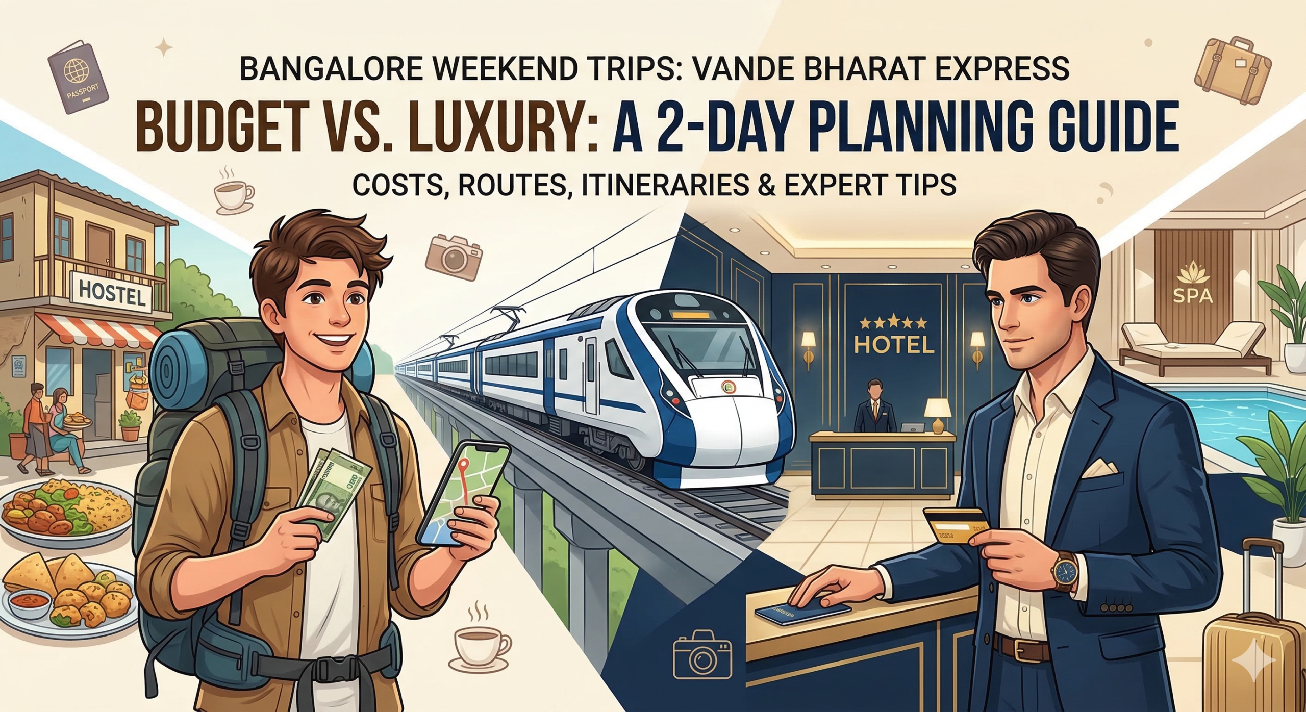 Budget vs. Luxury: Planning Your 2-Day Trip from Bangalore by Vande Bharat