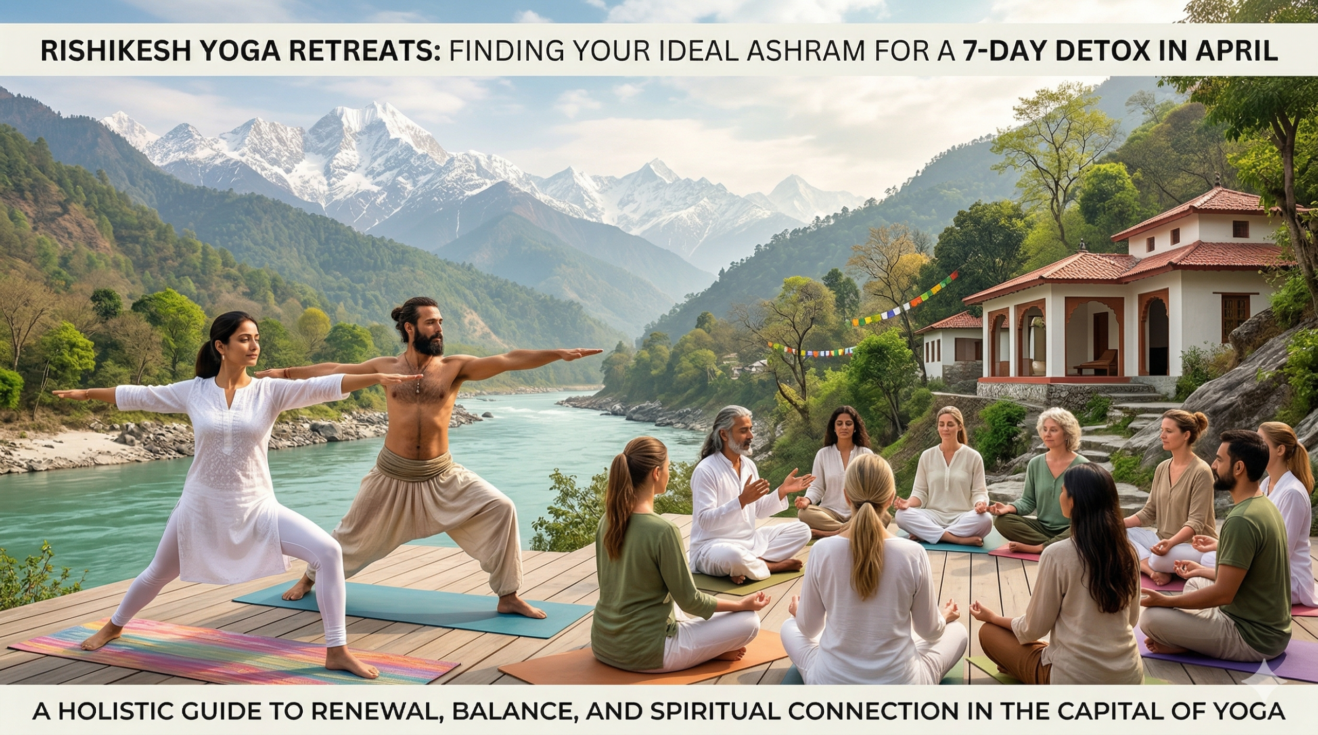 Rishikesh Yoga Retreats: Finding the Right Ashram for a 7-Day Detox in April