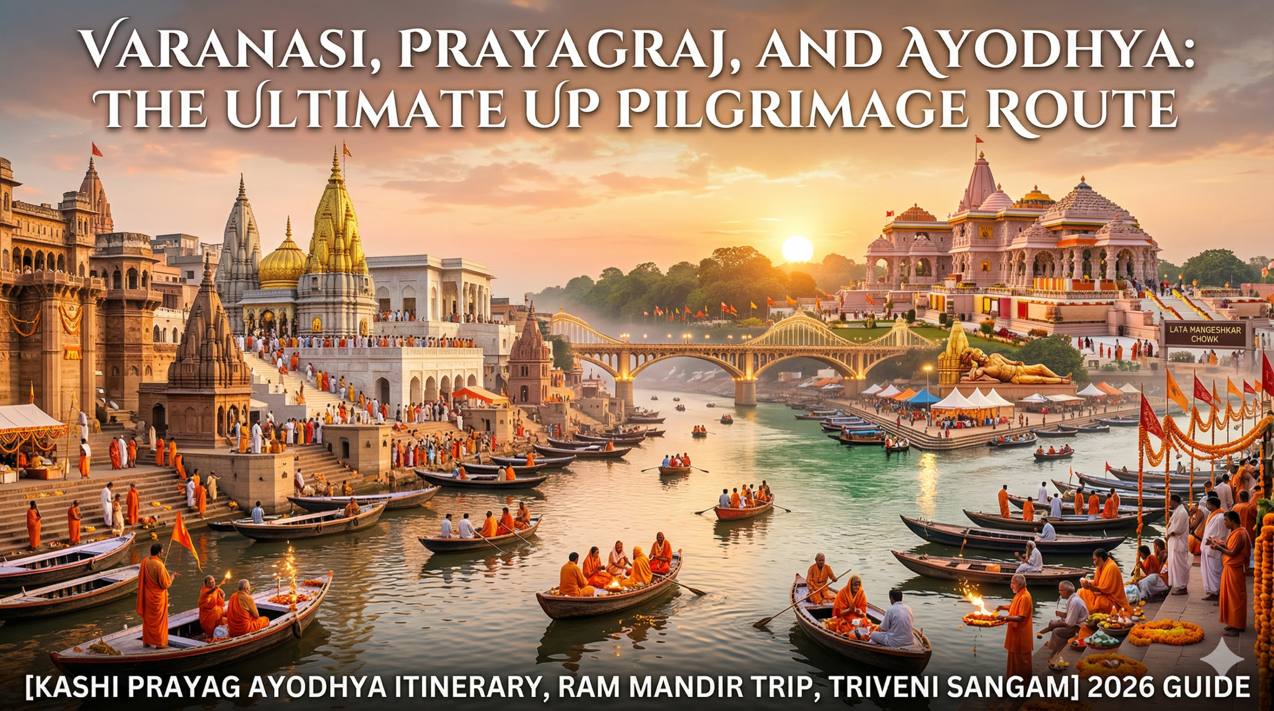 Varanasi, Prayagraj, and Ayodhya: The Ultimate UP Pilgrimage Route