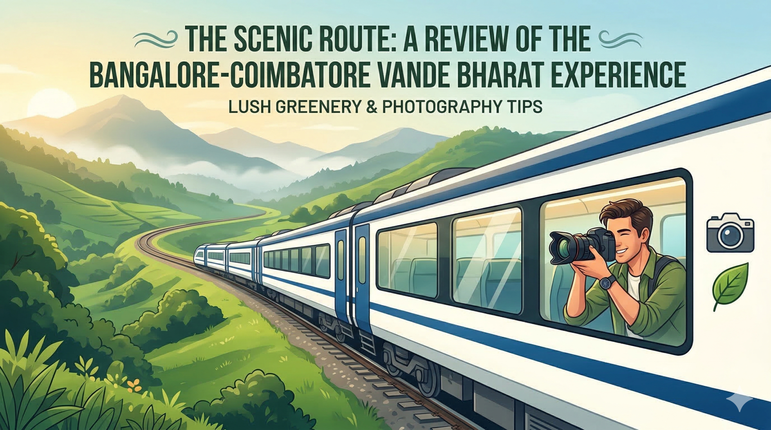 The Scenic Route: A Review of the Bangalore-Coimbatore Vande Bharat Experience