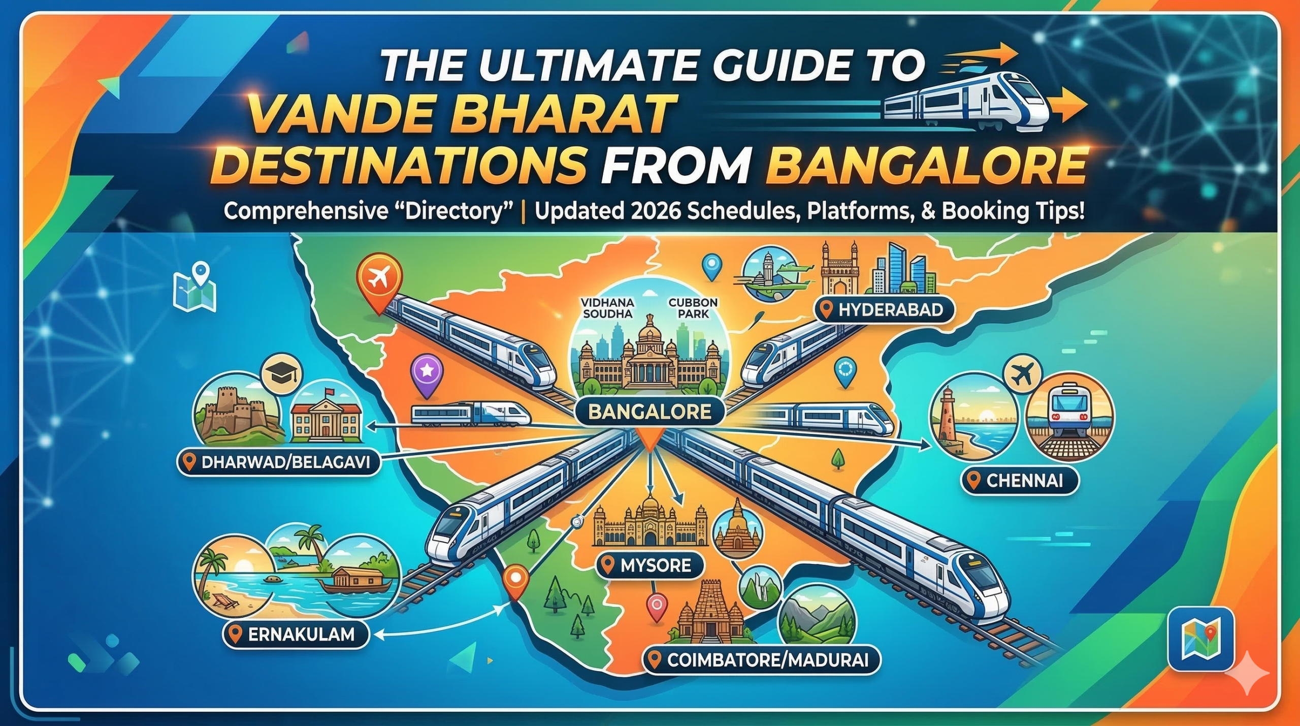 The Ultimate Guide to Vande Bharat Destinations from Bangalore
