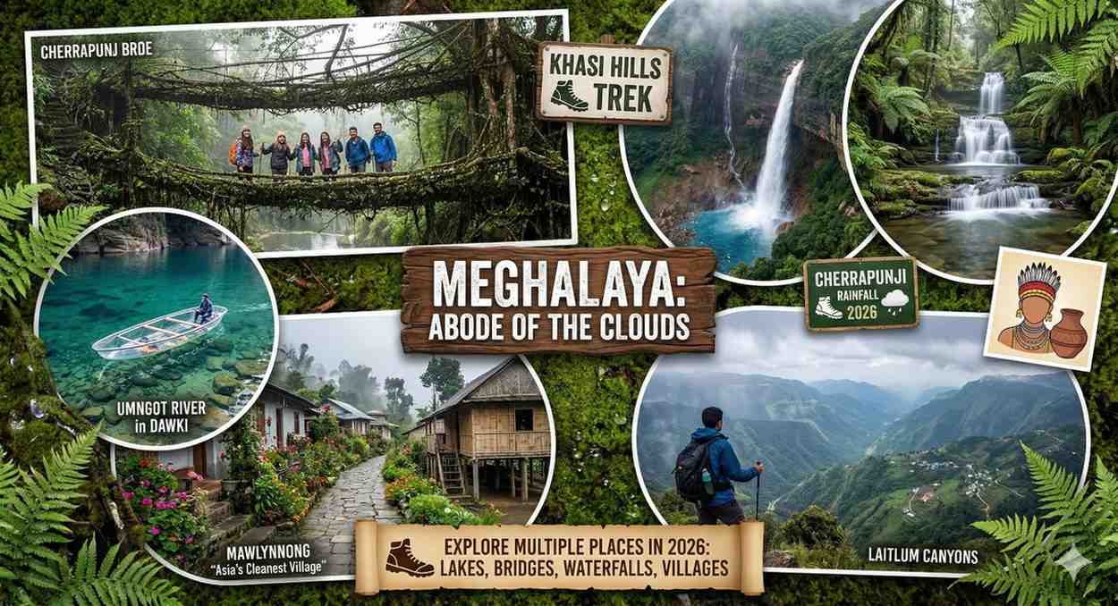 Gurgaon to Meghalaya