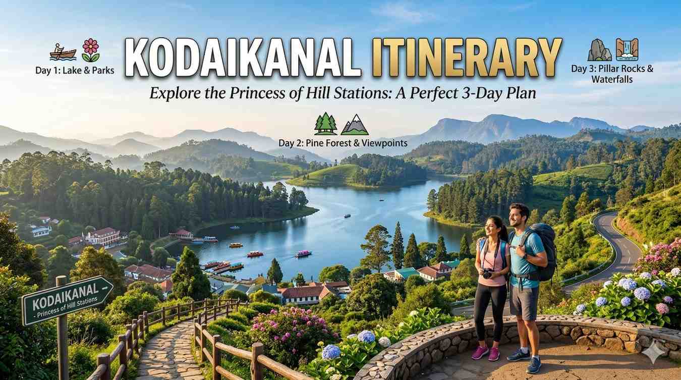 Kodaikanal Itinerary