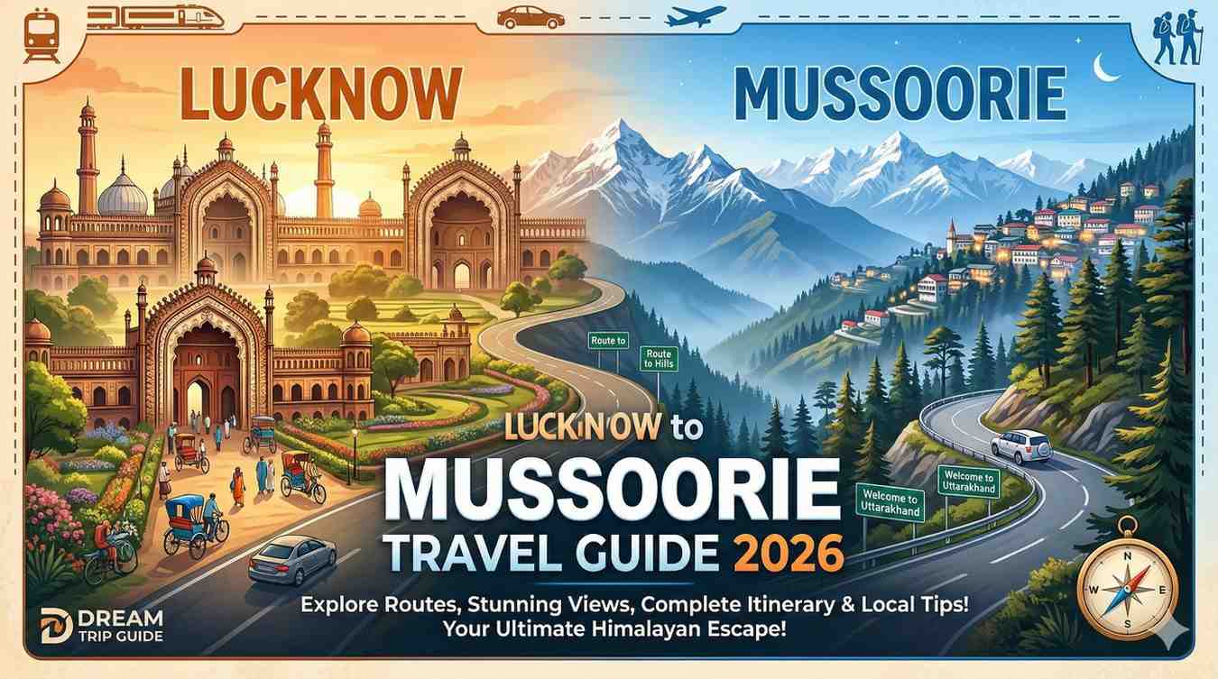 Lucknow to Mussoorie