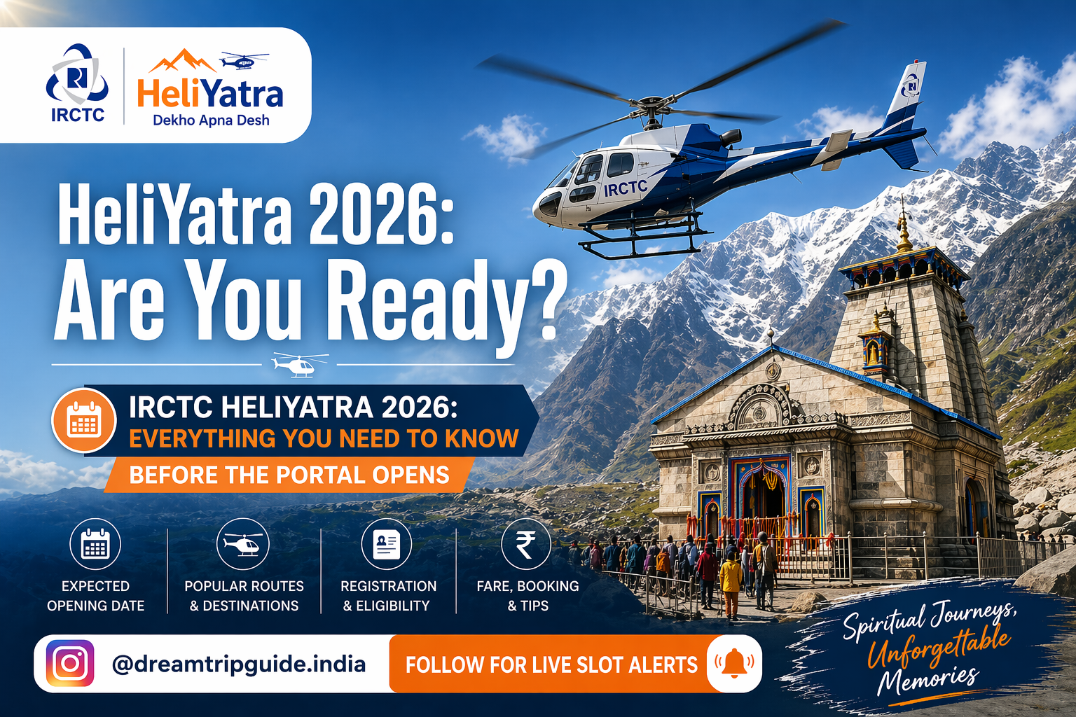IRCTC HeliYatra 2026: Everything You Need to Know Before the Portal Opens