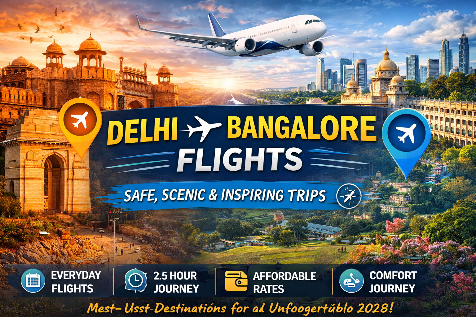 Delhi to Bangalore Flights