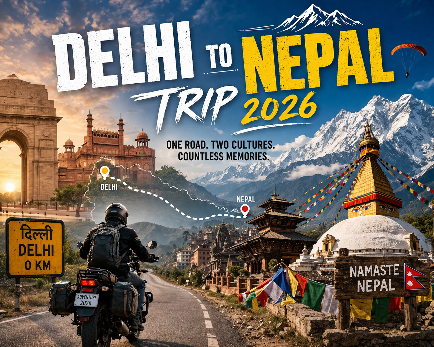 Delhi to Nepal Trip 2026