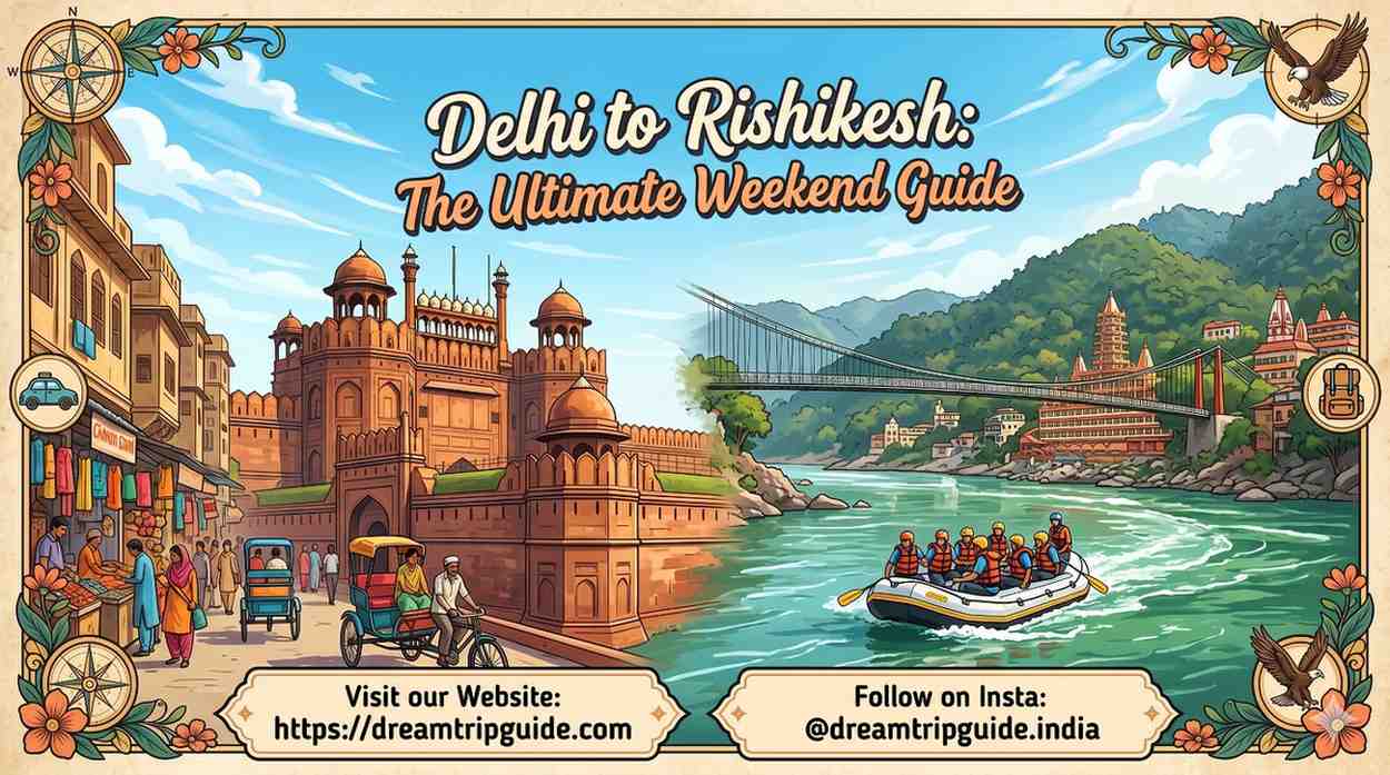 Delhi to Rishikesh: The Ultimate Weekend Guide