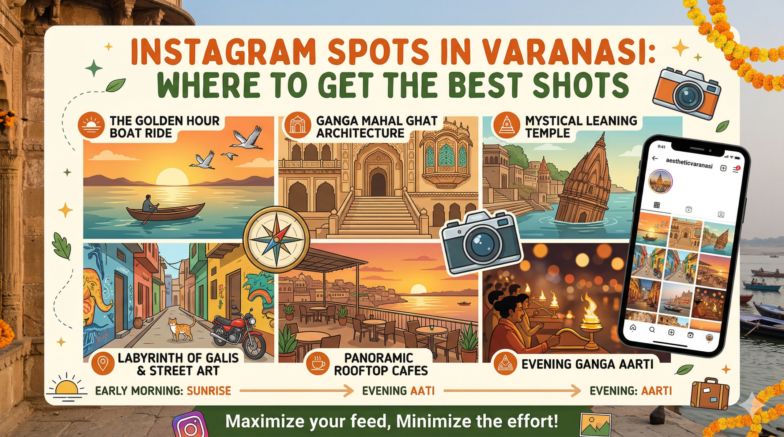 Instagram Spots in Varanasi: Where to Get the Best Shots