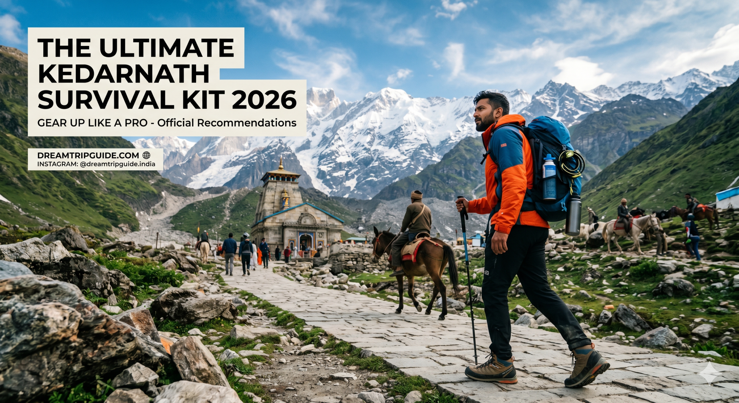 The Ultimate Kedarnath Survival Kit 2026: Gear Up Like a Pro