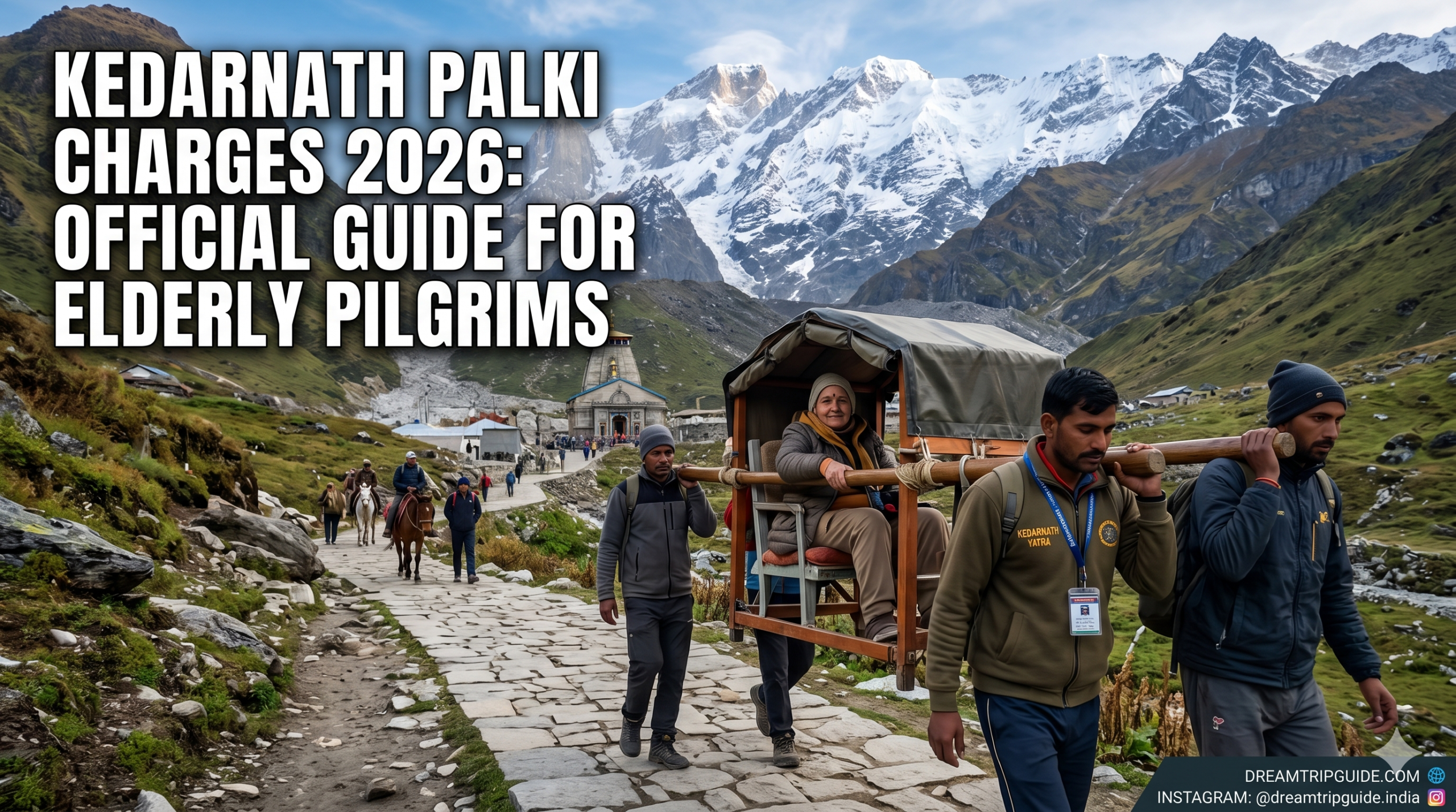 Kedarnath Palki Charges 2026: A Complete Guide for Elderly & Differently Abled Pilgrims