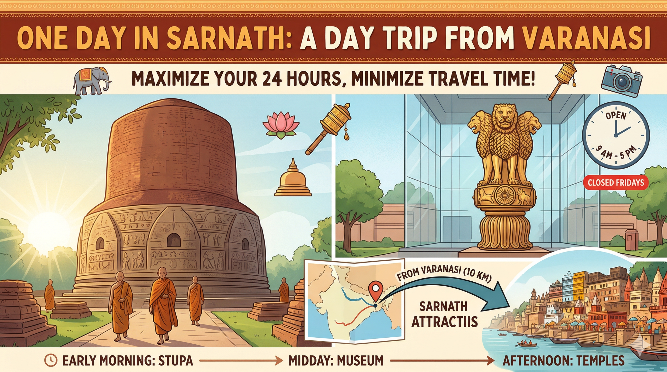 One Day in Sarnath: The Ultimate Day Trip Guide from Varanasi