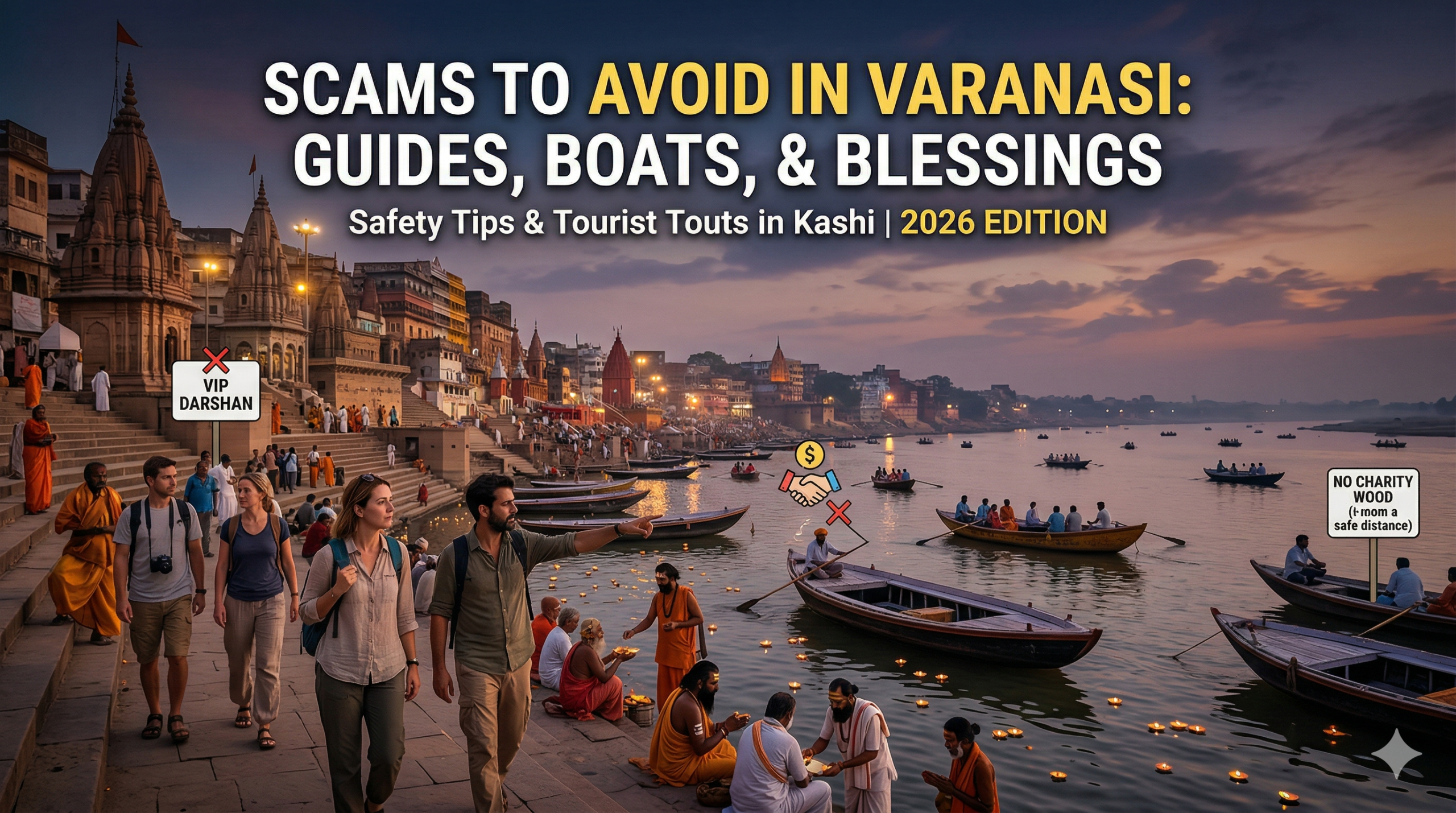 Scams to Avoid in Varanasi: Guides, Boats, and Blessings