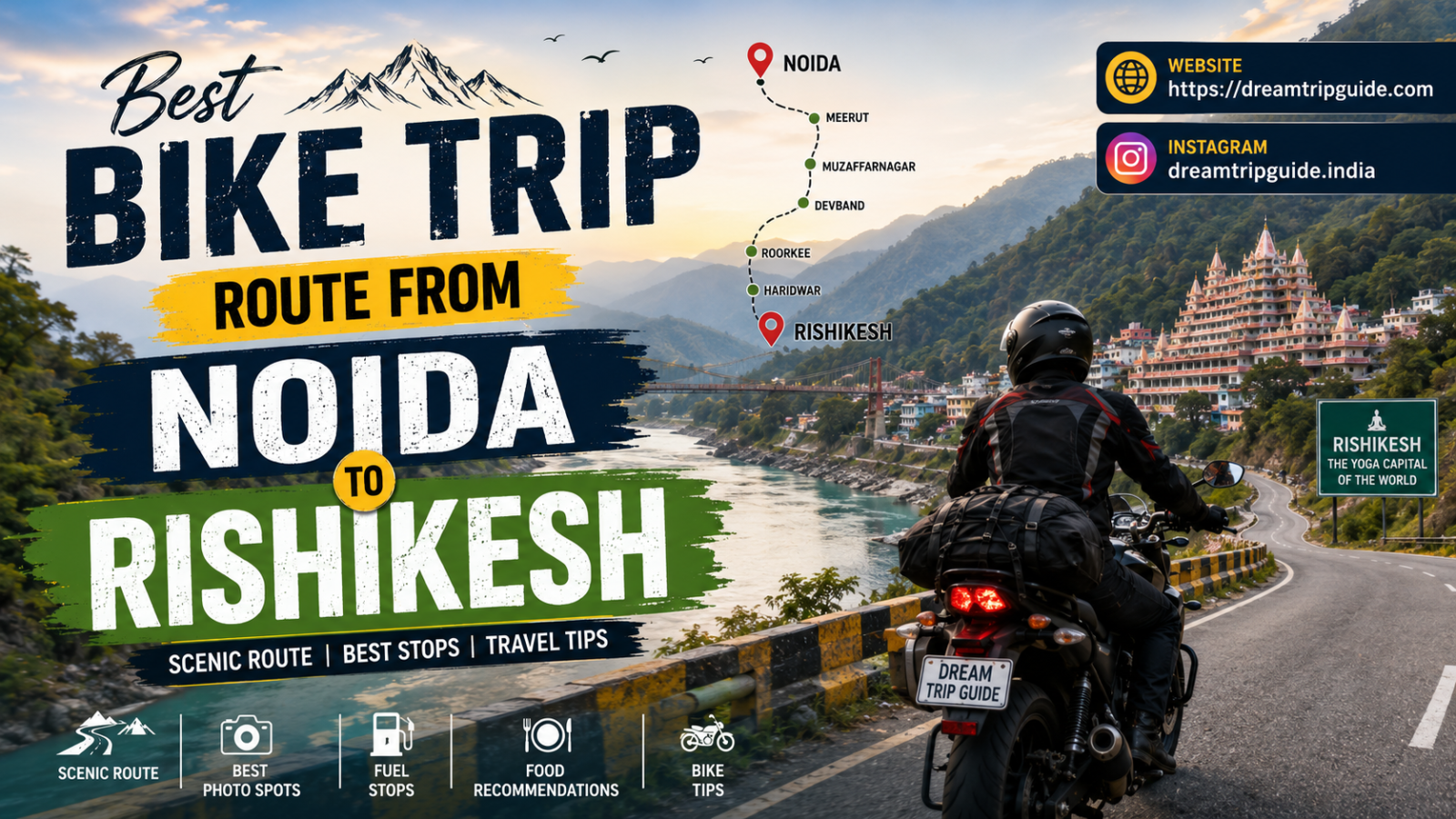 Delhi to Rishikesh by car