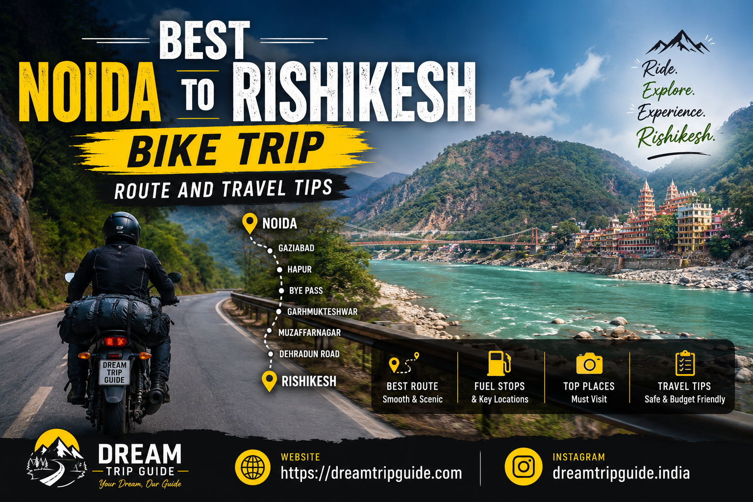Noida to Rishikesh Bike Trip