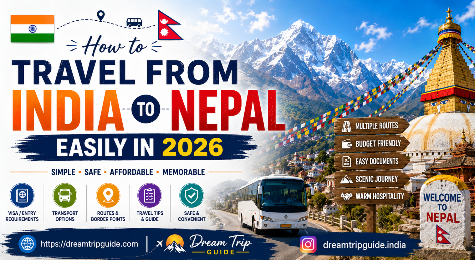 Travel from India to Nepal