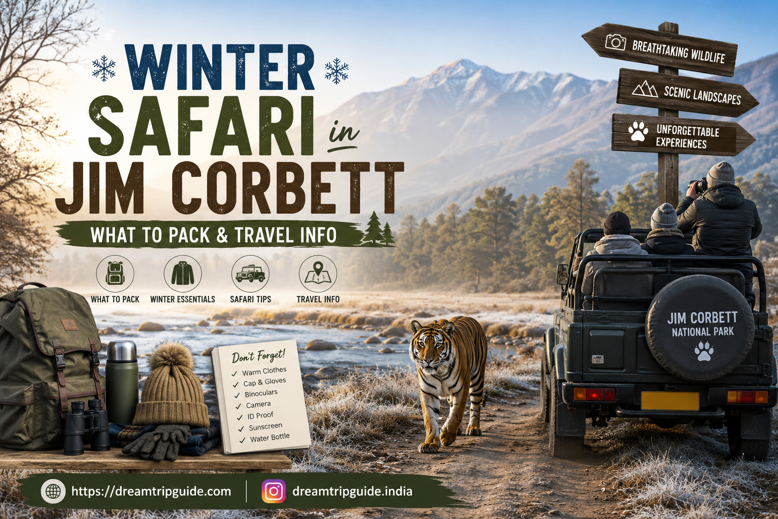 Winter Safari in Jim Corbett