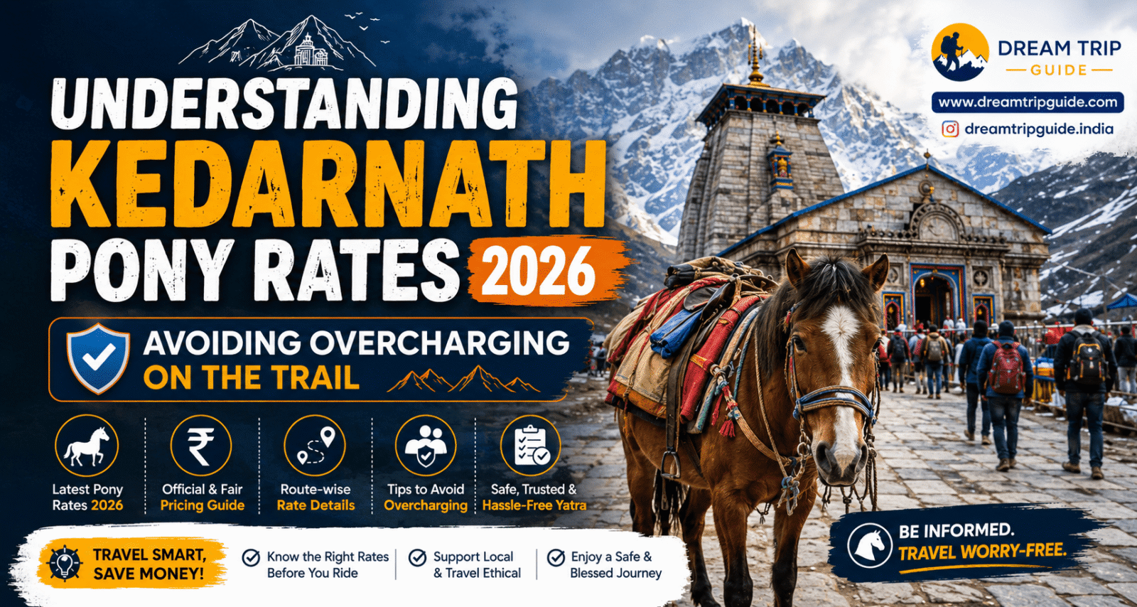 Understanding Kedarnath Pony Rates 2026: Avoiding Overcharging on the Trail