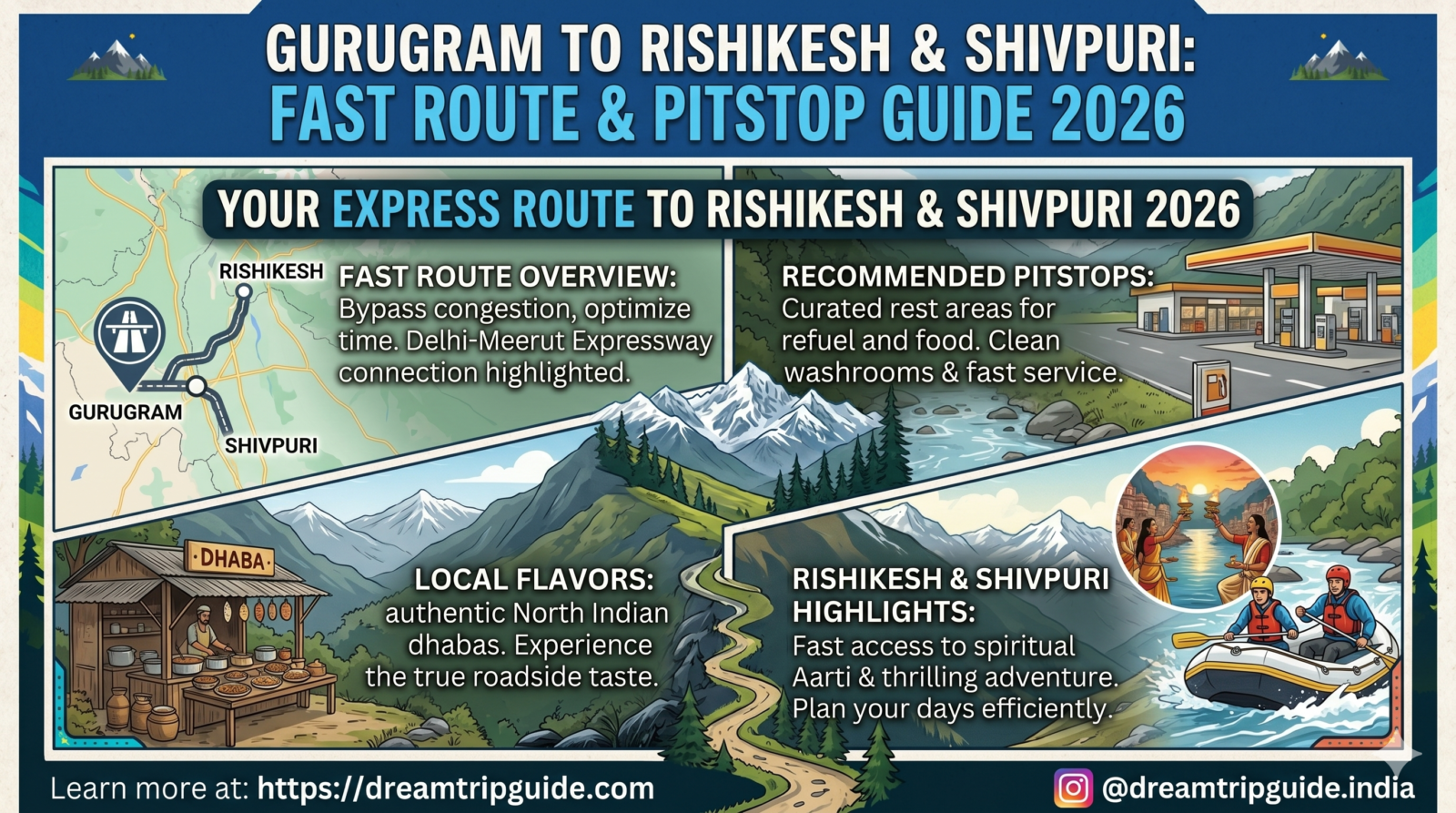 Gurugram to Rishikesh