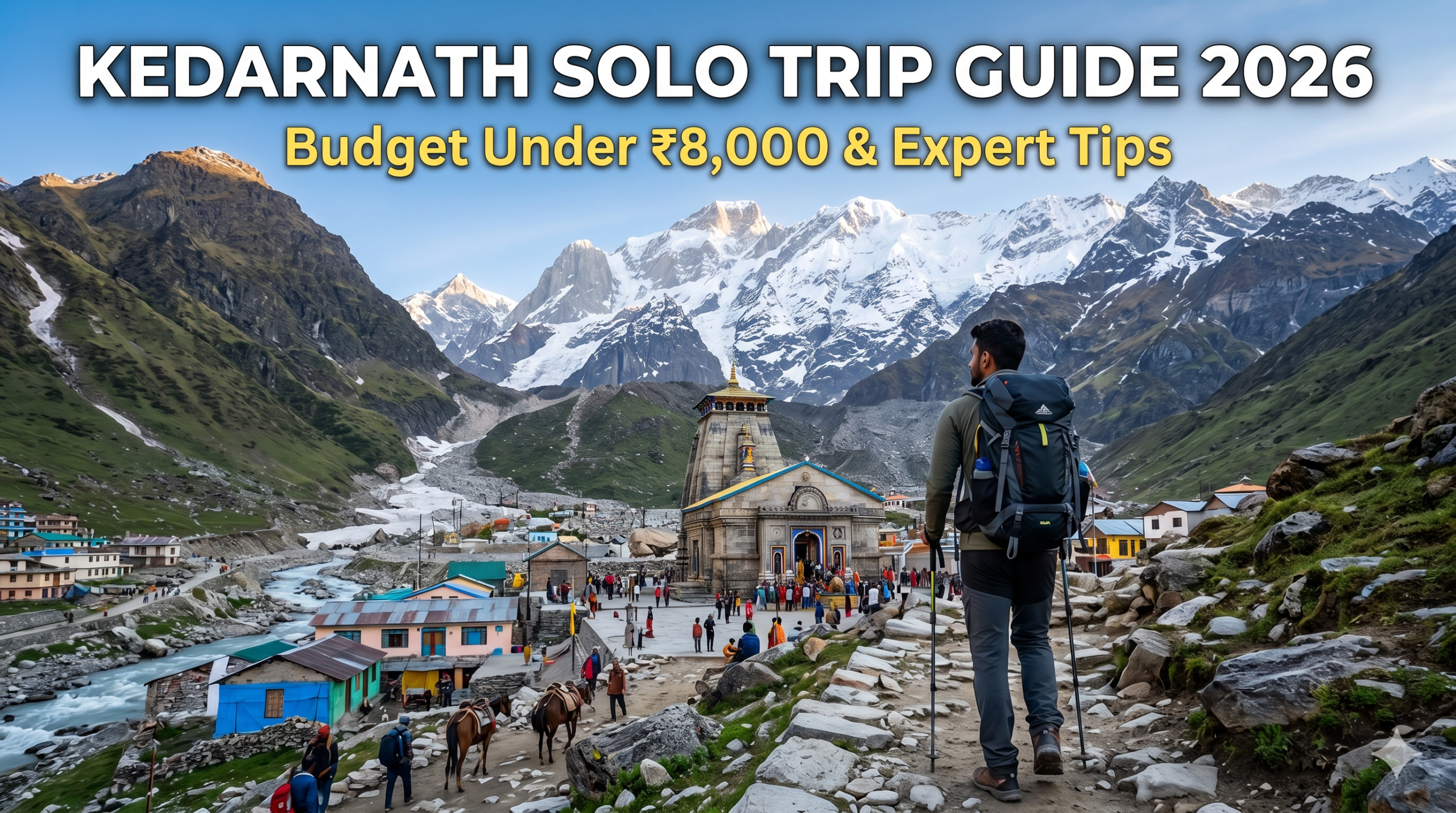 Kedarnath Solo Trip Guide 2026: Budget Under ₹8,000 & Expert Tips